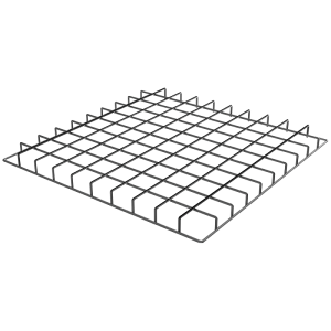 Plateau-Grille acier inoxydable 1