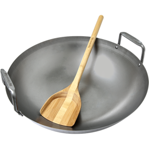 Wok en acier au carbone 1