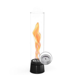 Feu de table émail noir SPIN air 900 1