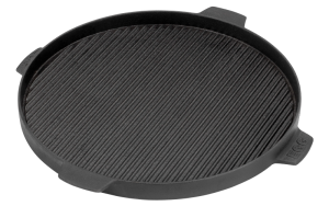 Plancha ronde réversible en fonte 1