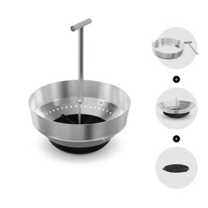 Bac à cendres avec rehaussement MOON 45 2