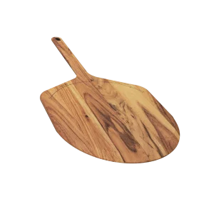 Pelle et planche de service à pizza en bois d'acacia 2